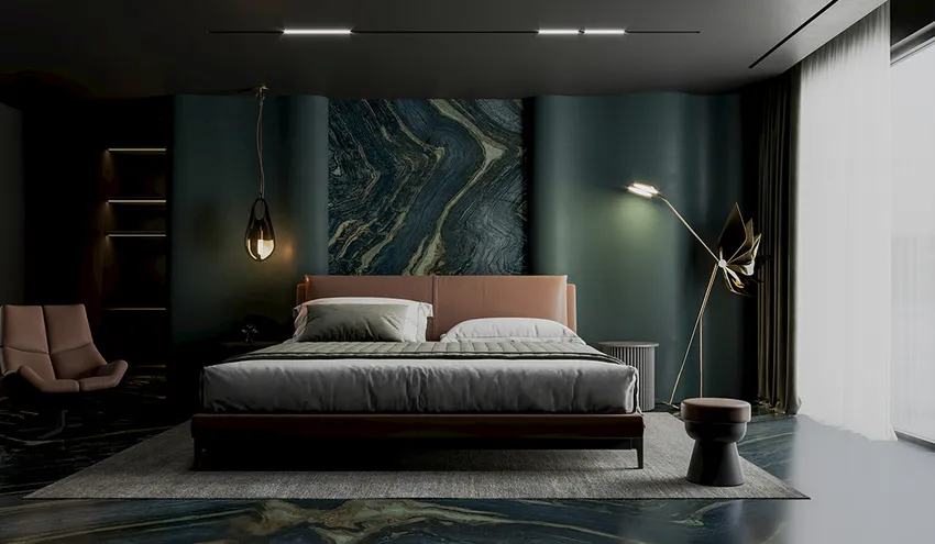 Мрамор Silver Wave Brown